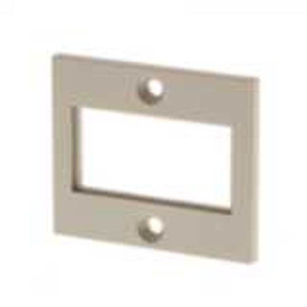 Flush mounting adapter for H7E, panel cut-out 52.5x27.5mm image 3