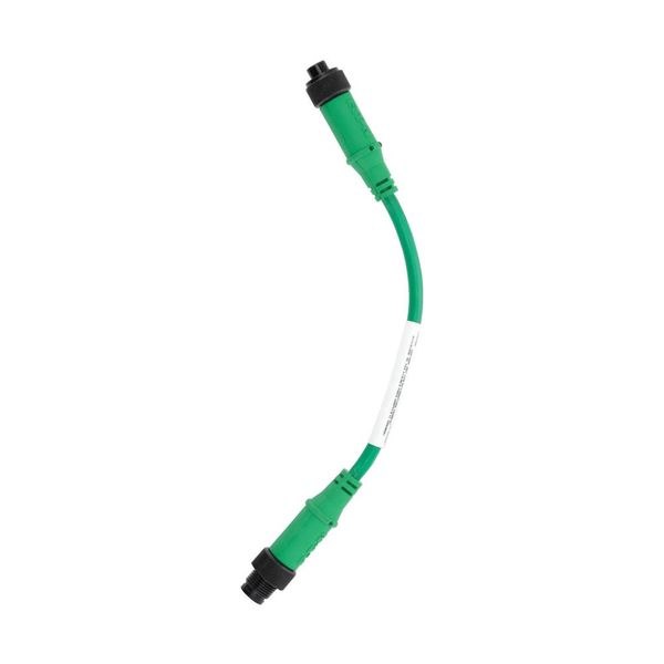 SmartWire-DT round cable IP67, 0.1 meters, 5-pole, Prefabricated with M12 plug and M12 socket image 3