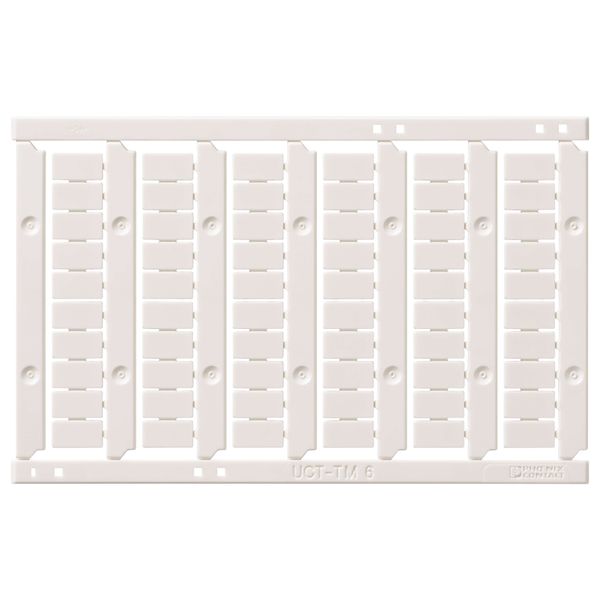 Unmarked Label for terminal blocks 4.0 mm² push-in plus, 60 pcs, Plast image 1