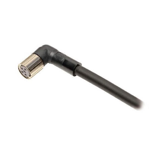 Sensor cable, M8 right-angle socket (female), 4-poles, PVC fire-retard image 3