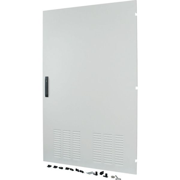 Section wide door, ventilated, right, HxW=1625x995mm, IP42, grey image 4