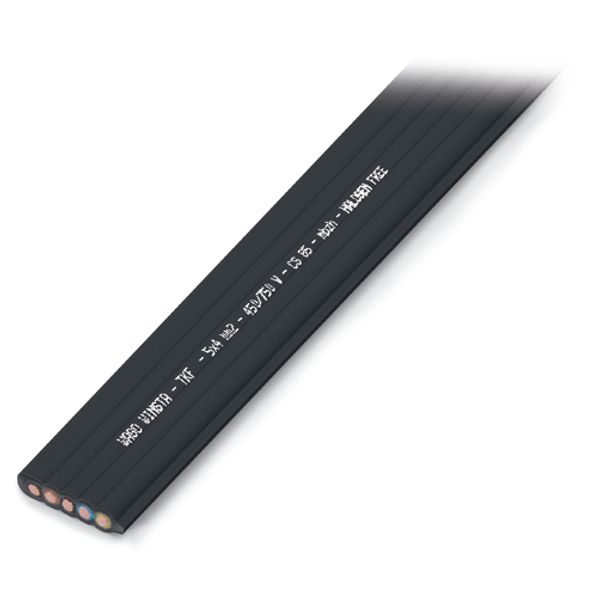 Flat cable 5G 4 mm² halogen-free black image 2