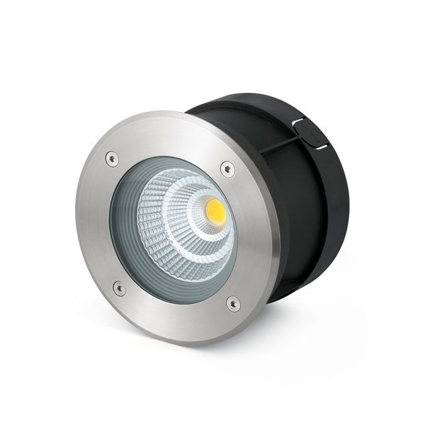 SURIA-12 LED INOX RECESSED LAMP 24° COB LED 3W 300 image 1