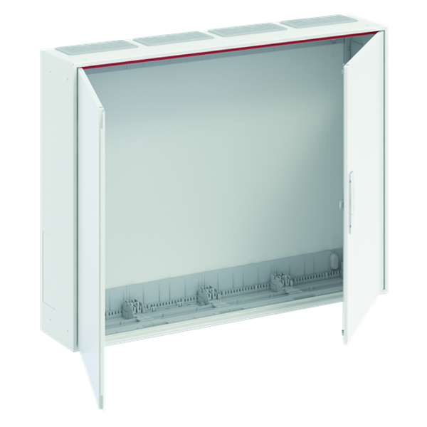 B55 ComfortLine B Wall-mounting cabinet, Surface mounted/recessed mounted/partially recessed mounted, 300 SU, Grounded (Class I), IP44, Field Width: 5, Rows: 5, 800 mm x 1300 mm x 215 mm image 4