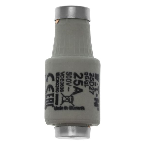 Fuse-link, LV, 35 A, AC 500 V, D2, gL/gG, IEC, time-delay image 17