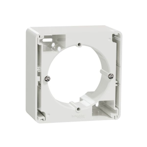 Sedna Design & Elements, Surface Mounting box, 1 gang, white image 4