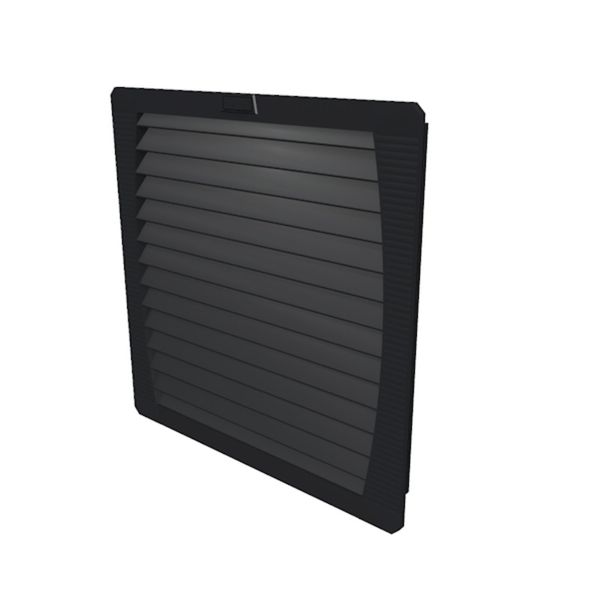 Exhaust filter (cabinet), IP54, black, EMC version: EN 61000-3-2,-3, E image 1