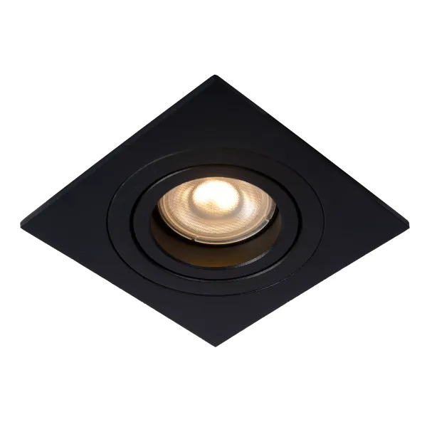 TUBERecessed Downlight Square O9.2cm Black image 1