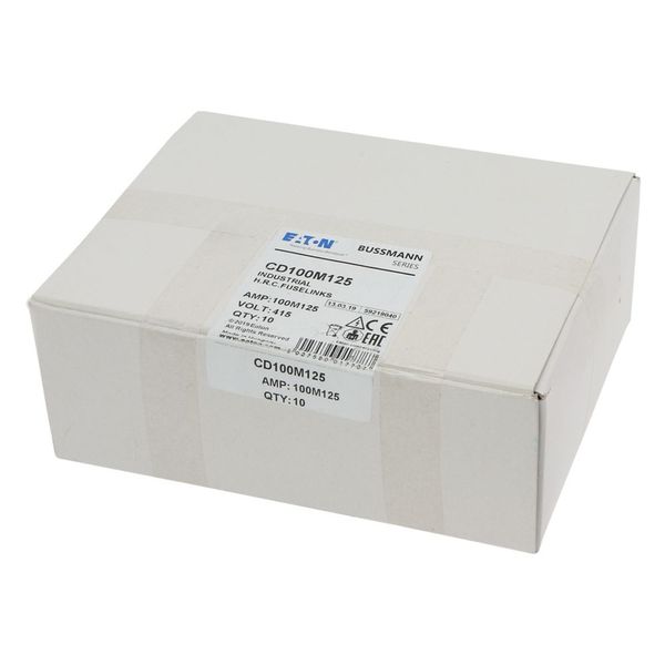 Fuse-link, LV, 100 A, AC 415 V, BS88/B1, 26 x 126 mm, gM, BS, 100M125 image 13