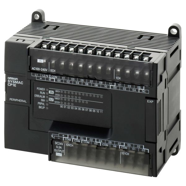 PLC, 100-240 VAC supply, 18 x 24 VDC inputs, 12 x relay outputs 2 A, 2 image 2