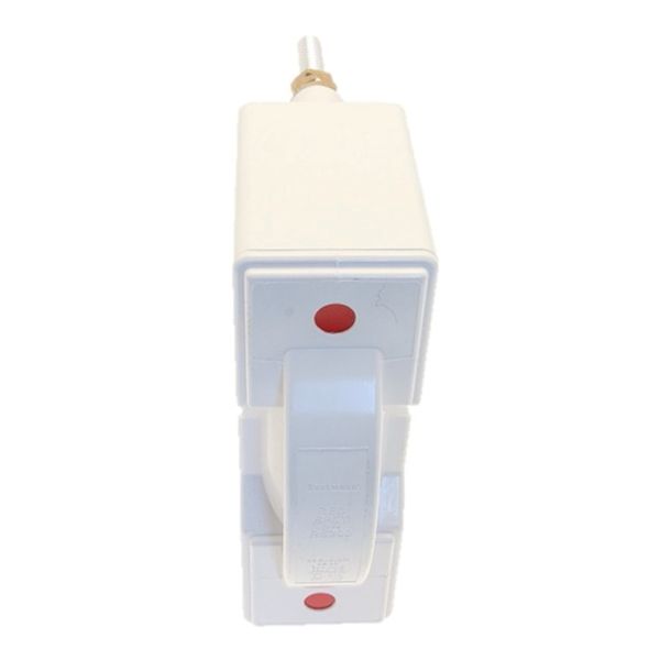 Fuse-holder, LV, 200 A, AC 690 V, BS88/B2, 1P, BS, back stud connected, white image 2