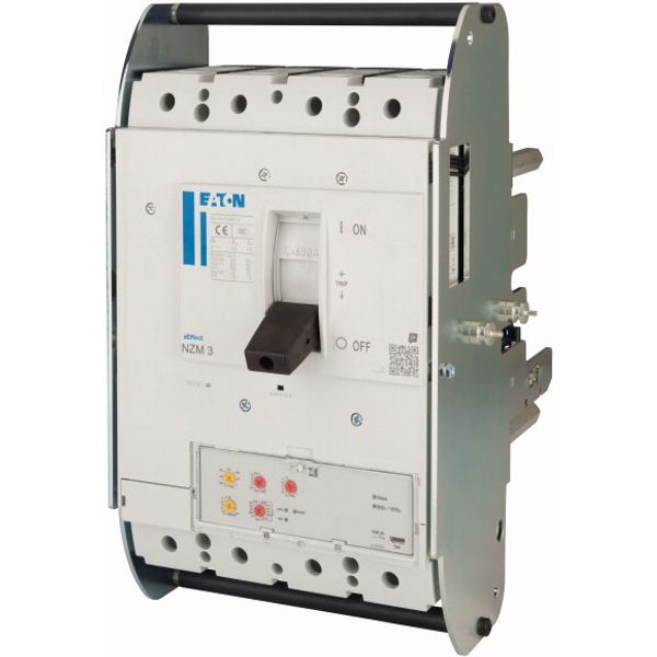 NZM3 PXR20 circuit breaker, 630A, 4p, withdrawable unit image 5