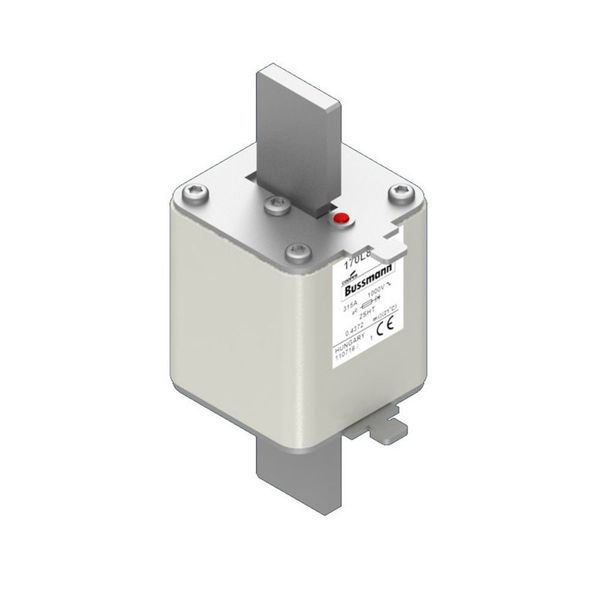 Fuse-link, high speed, 315 A, AC 1000 V, Size 2, 59 x 59 x 150 mm, aR, IEC, single indicator image 7