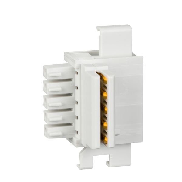 stacking connectors for communication interface modules, set of 10 parts image 1