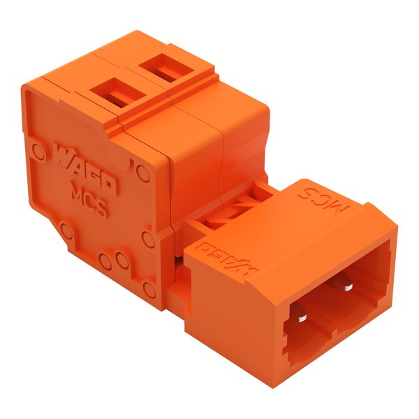 1-conductor male connector CAGE CLAMP® 2.5 mm² orange image 6
