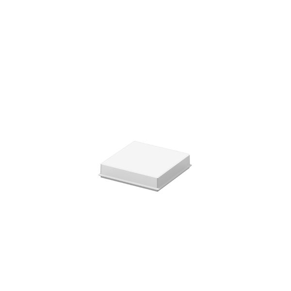 Replacement cover, plastic glass L 226 B 226 H 50 colour: white image 2