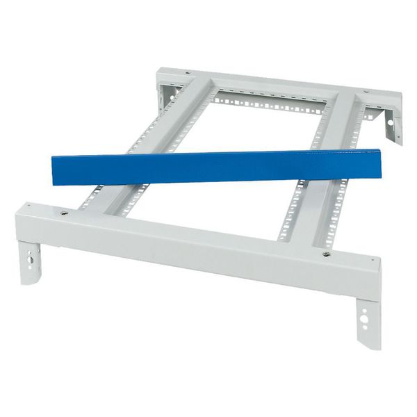 Top frame with design strip, W=600mm, grey image 6