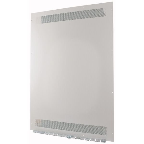 Front plate (section high), ventilated, W=1350mm, IP31, grey image 1