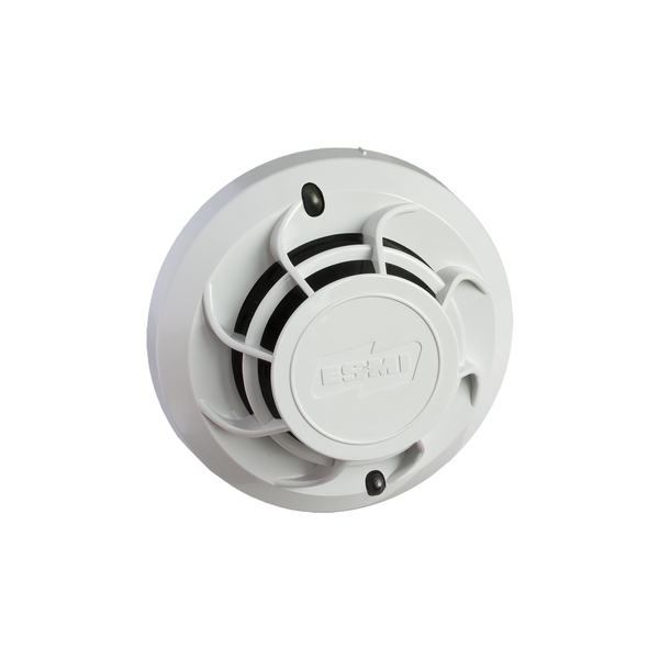 Heat detector, Esmi 52051E, without isolator, 58°C fixed temperature, white image 5