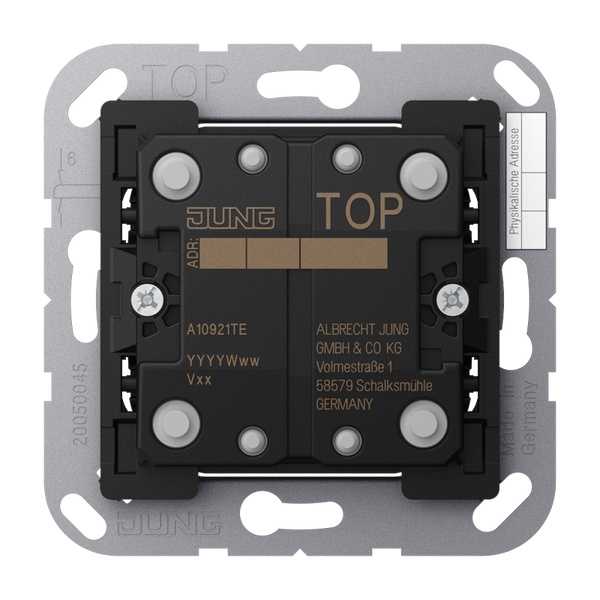 KNX push-button extension 2-gang A10921TE image 1