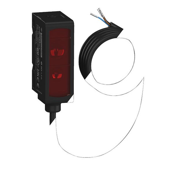 Photoelectric sensors XUMT, Transparent reflex, Plastic, Sn 2m, IO-Link, Cable 2m image 2