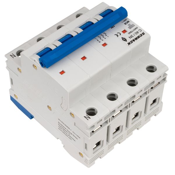 Miniature Circuit Breaker (MCB) AMPARO 10kA, C 40A, 3+N image 7