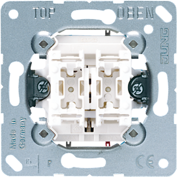 2-gang blind switch insert, 1-pole 509VU image 1