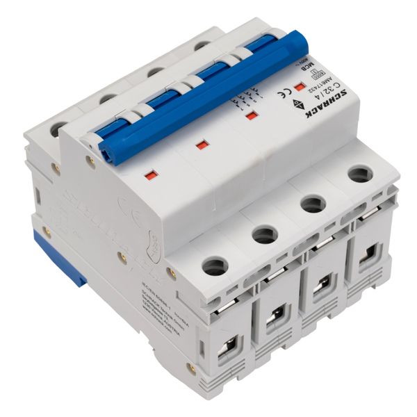 Miniature Circuit Breaker (MCB) AMPARO 6kA, C 32A, 4-pole image 5