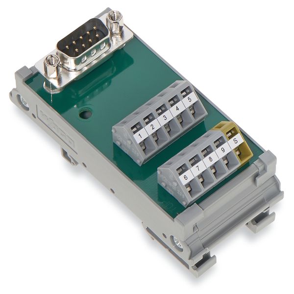 Interface module with solder pin Male connector image 5