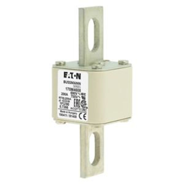 Fuse-link, high speed, 200 A, AC 690 V, size 1, 53 x 69 x 136 mm, aR, IEC, UL image 8