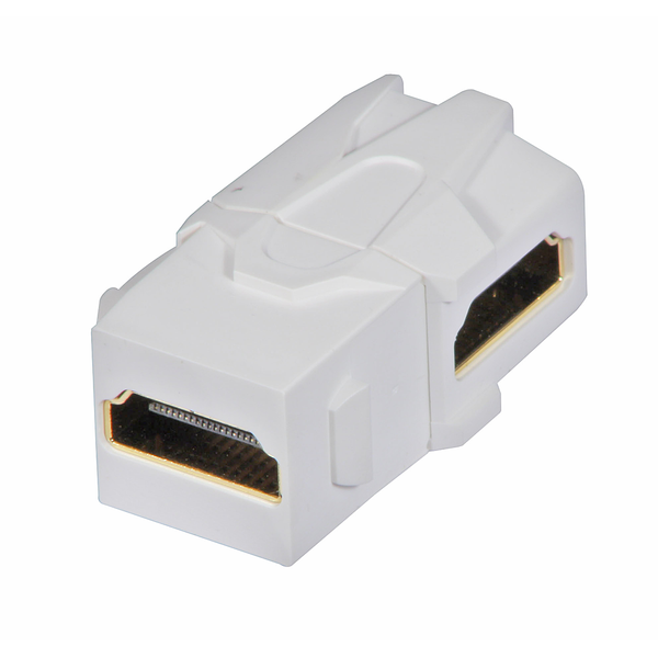 HDMI Female to Female 90 Degree Keystone image 1