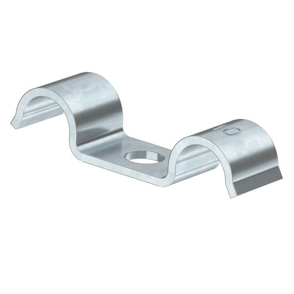 1015 D 9 G Fastening clip for 2 cables 9mm image 1