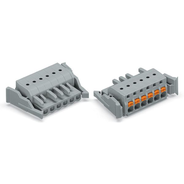 2231-103/037-000 1-conductor female connector; push-button; Push-in CAGE CLAMP® image 4