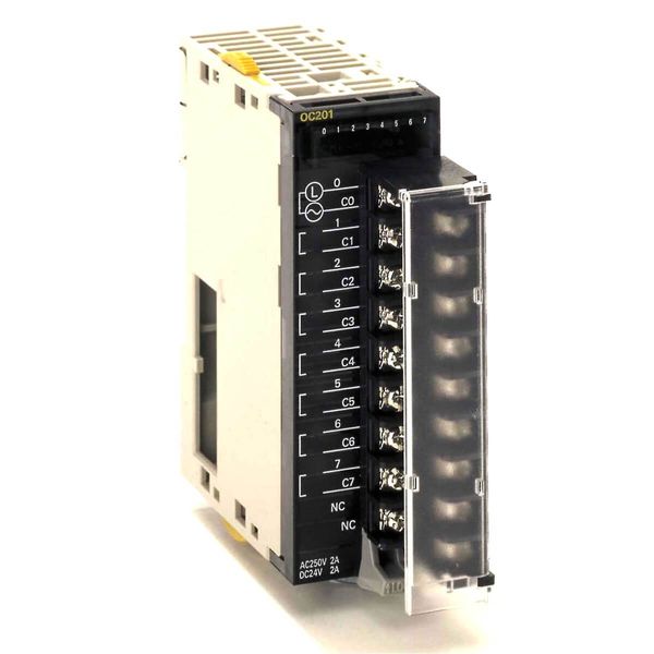 Digital output unit, 8 x triac outputs, 250 VAC, 0.6 A, screw terminal image 2