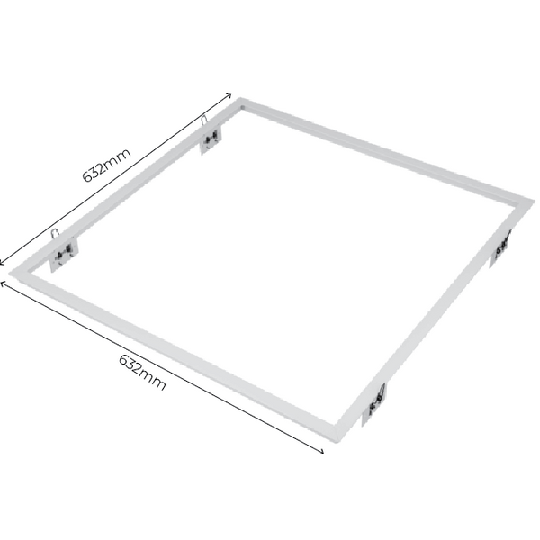 Concealed Frame for 60x60 LED Panel (Gypsum board/Drywall) THORGEON image 2