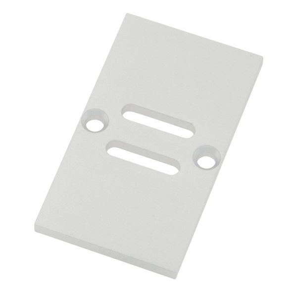 Profile endcap TBH square with cable entry incl. screws image 1