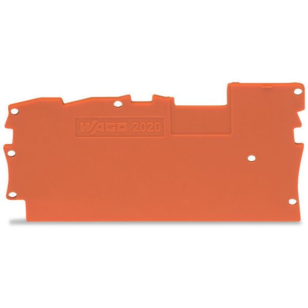 End and intermediate plate;;;orange image 2