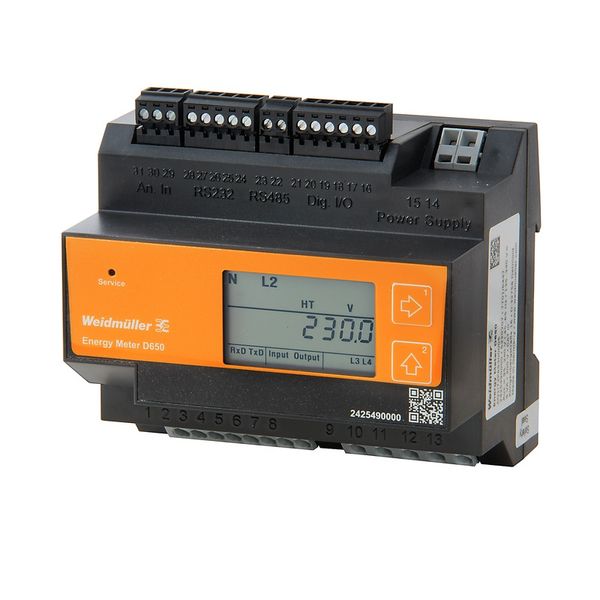 Measuring device electrical quantity, 480 V, Modbus RTU image 2