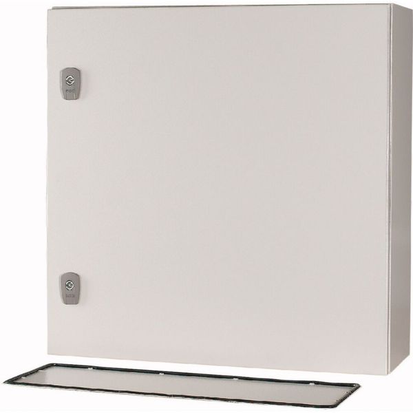 Wall enclosure with mounting plate, HxWxD=600x600x200mm image 7