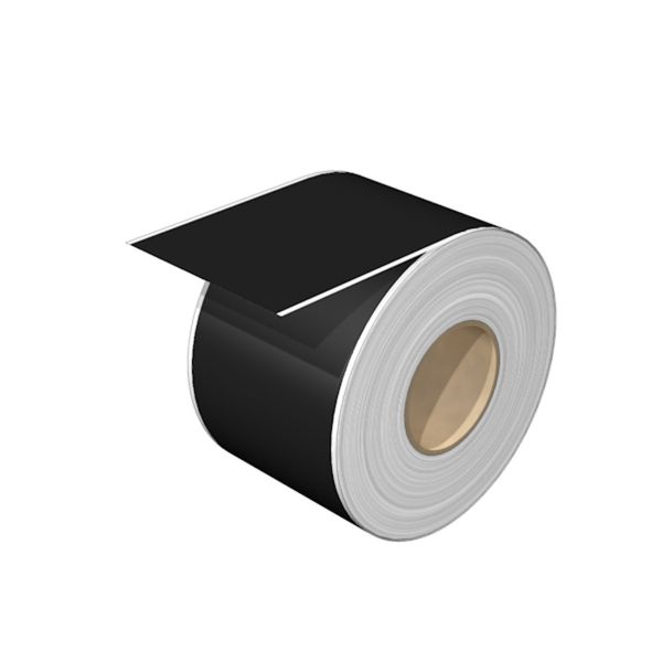 Device marking, halogen-free, Self-adhesive, 30000 x Polyester, black image 1