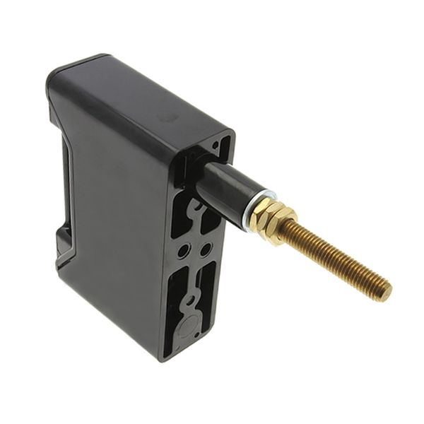 Fuse-holder, LV, 63 A, AC 690 V, BS88/A3, 1P, BS, front connected, back stud connected, black image 23