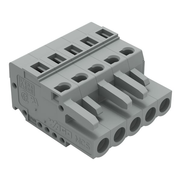 231-105/102-000 1-conductor female connector; CAGE CLAMP®; 2.5 mm² image 1