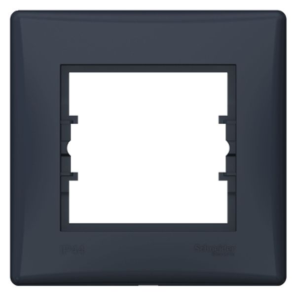 Sedna 1-gang IP44 frame graphite image 1