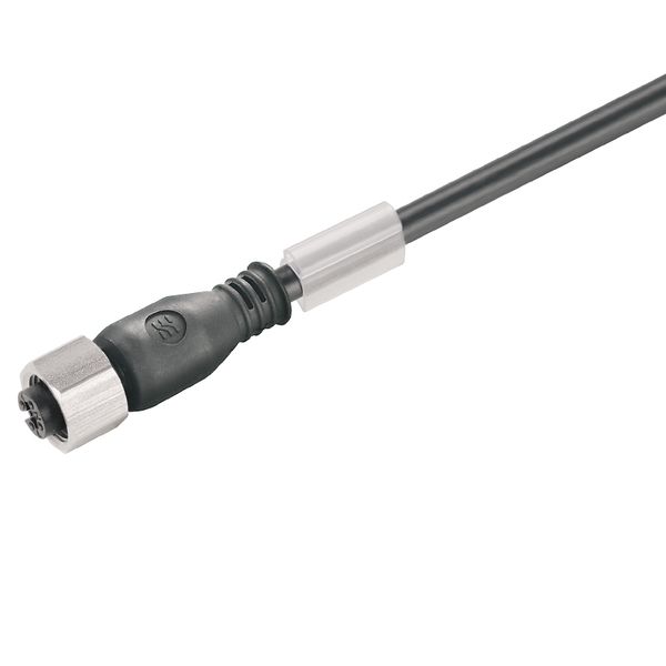 Sensor-actuator Cable (assembled), One end without connector, M12, Num image 1