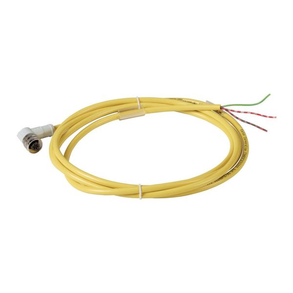 Connection cable, 3p, AC, coupling m12 angled, open end, L=5m image 4
