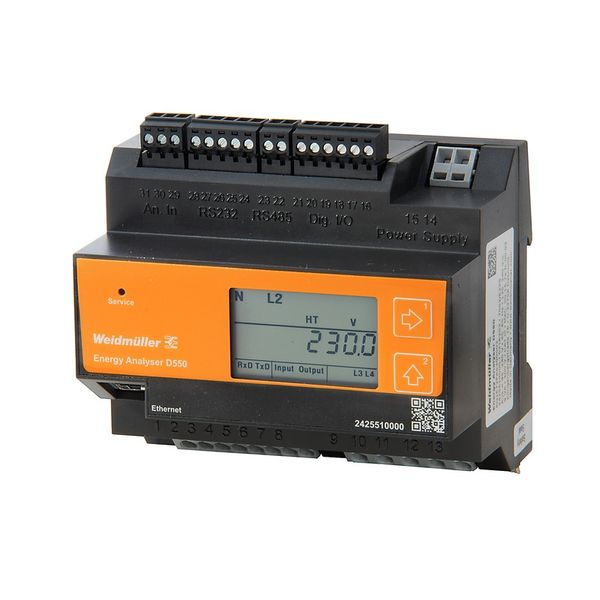 Measuring device electrical quantity, 480 V, Modbus RTU, Modbus-Gatewa image 2