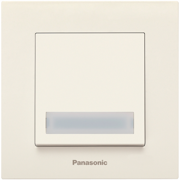 Karre Plus Beige Illuminated Labeled Buzzer Switch image 1