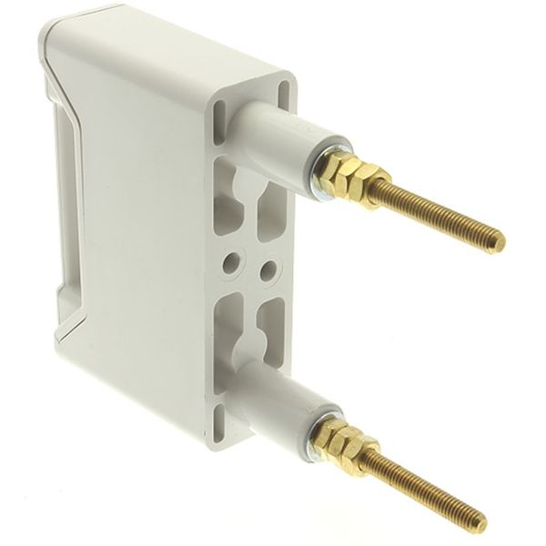 Fuse-holder, LV, 32 A, AC 690 V, BS88/A2, 1P, BS, back stud connected, white image 4
