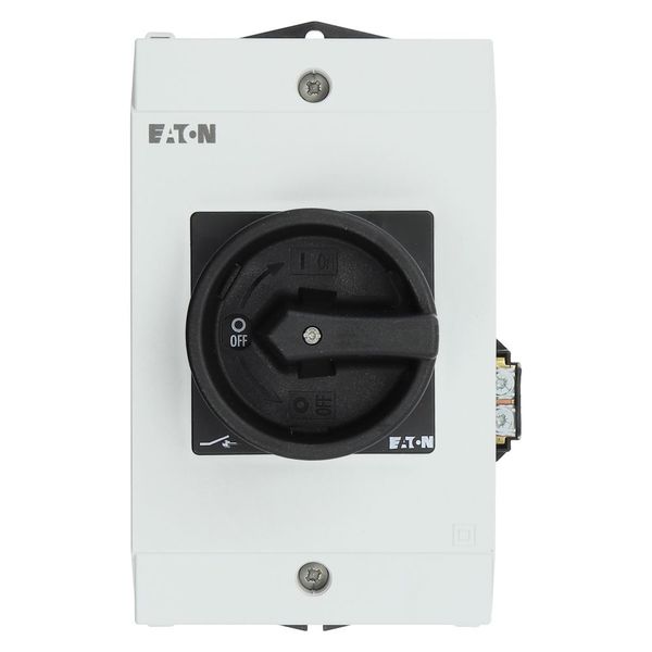 Main switch, T3, 32 A, surface mounting, 1 contact unit(s), 2 pole, ST image 56