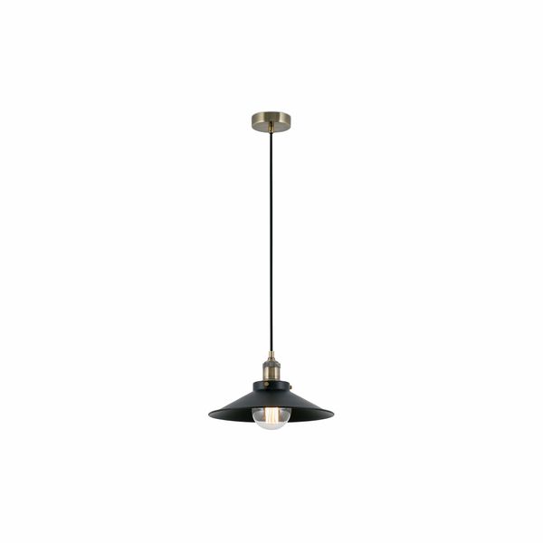 MARLIN BLACK PENDANT LAMP1 X E27 60W image 1